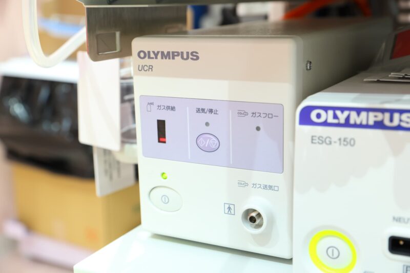 炭酸ガスの使用で検査後の腹部膨満感を速やかに解消